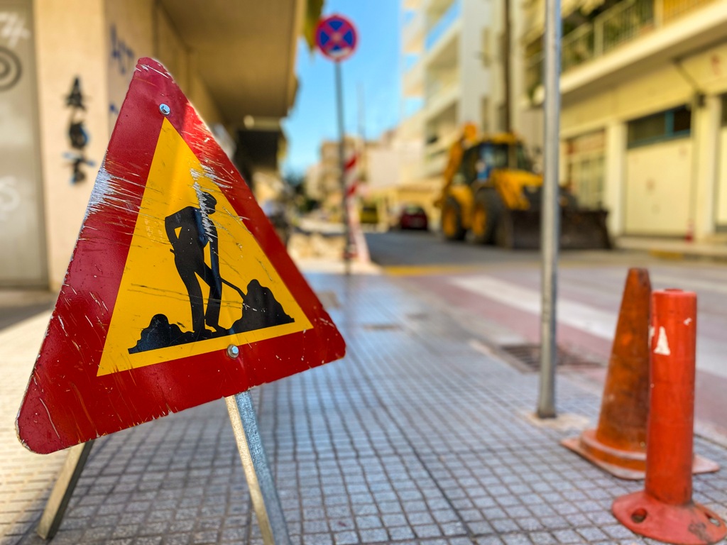 Κλειστοί δρόμοι στα Τρίκαλα λόγω έργων - Από την Τετάρτη έως την Παρασκευή